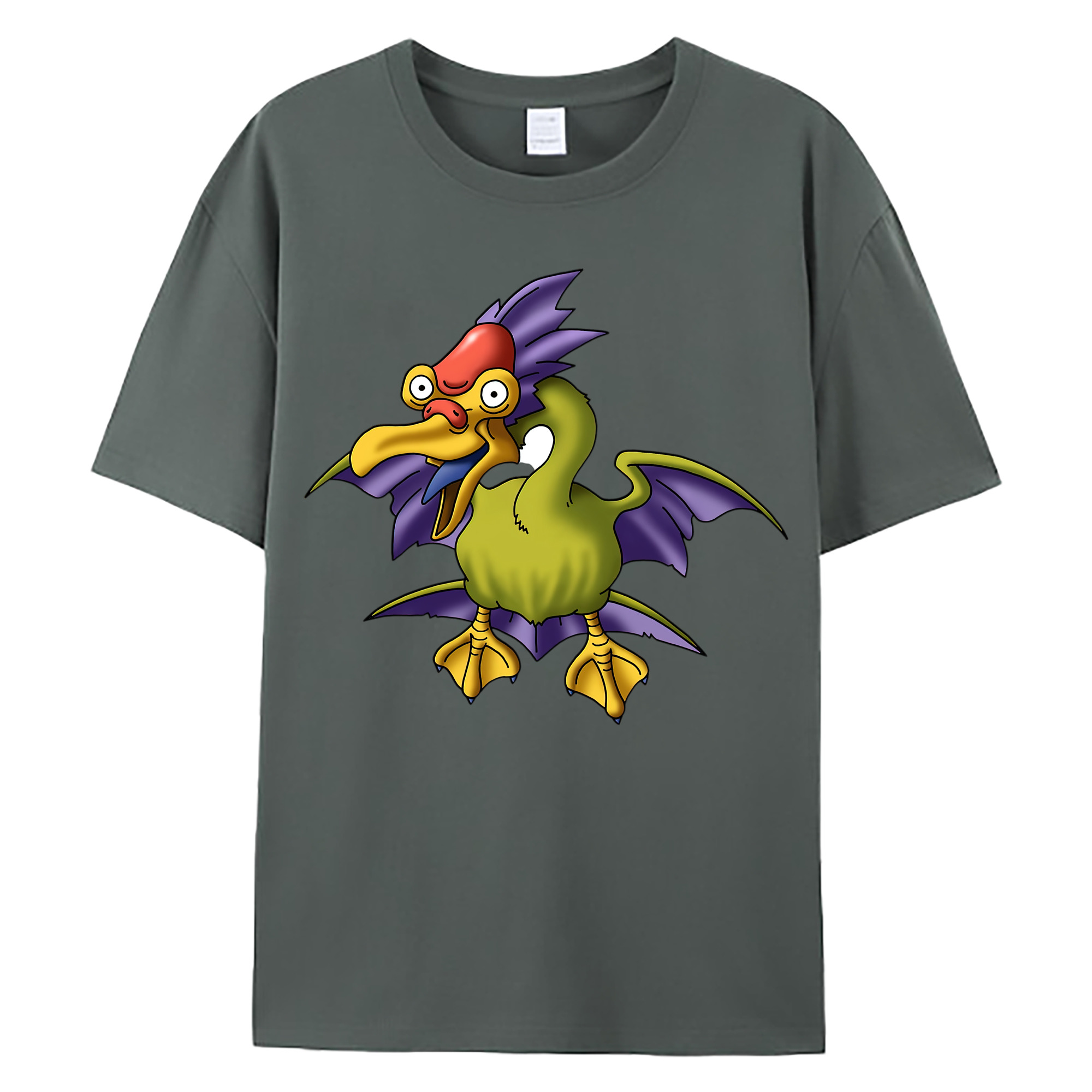 （画像用） ドラゴンクエスト Doragon Kuesuto Dragon Quest 綿100％ メンズ半袖Tシャツ｜肌触りやわらか＆通気性